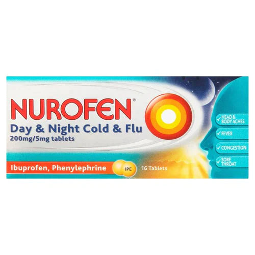 Nurofen Day & Night Cold & Flu Relief Tablets