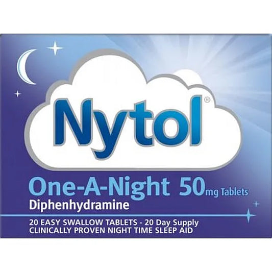 Nytol One-A-Night 50mg - 20 Tablets