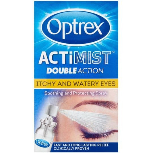 Optrex ActiMist Dual Relief Eye Spray for Itchy + Watery Eyes 10ml