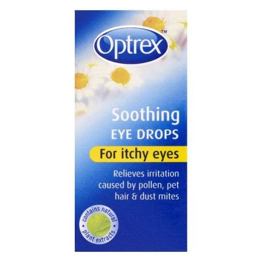 Optrex Soothing Eye Drops for Itchy Eyes - Rapid Relief Solution