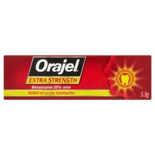 Orajel Extra Strength Dental Gel - Rapid Toothache Relief