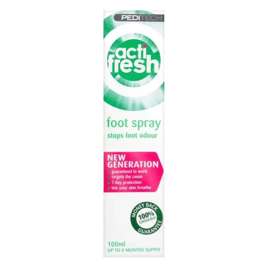 ActiFresh Foot Spray by PediTech 100ml