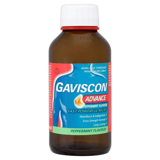 Gaviscon Advance Peppermint Liquid Relief for Digestive Issues