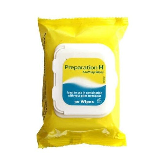 Hemorrhoid Relief Soothing Wipes - Pack of 30