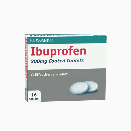 Numark 200mg Ibuprofen Pain Relief Tablets - 16's