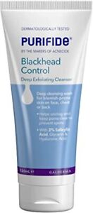 Deep-Cleansing Blackhead Control Exfoliating Face Wash 120ml