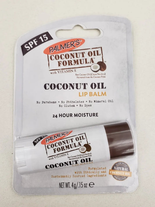 Palmers Coconut Oil Formula Lip Balm with SPF 15 - Nourishing Lip Care