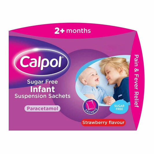 Calpol Infant Strawberry Suspension with Sugar-Free Formula