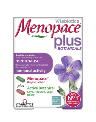 Menopace Plus Botanicals - 56 Tablets for Menopause Support