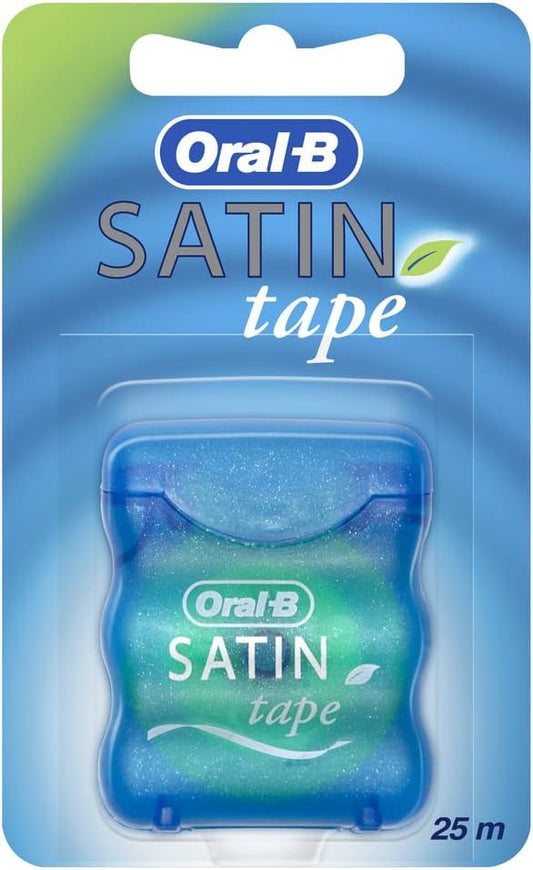 Minty Fresh Dental Floss - Oral-B Satin Tape 25m
