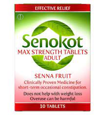 Senokot Max Strength Tablets - 10 Count