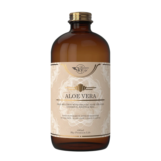 Aloe Vera Gel with Lemon Infusion - 480ml Sky Premium Life