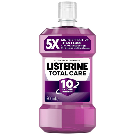 Listerine Total Care Mouthwash - Complete Oral Care Powerhouse 500ml