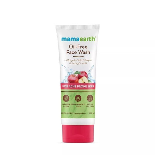 Mamaearth Oil-Free Face Wash with Apple Cider Vinegar & Salicylic Acid- 100ml