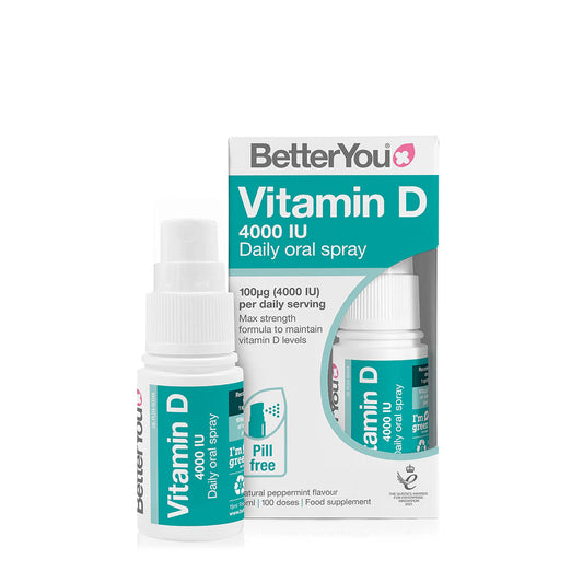 BetterYou Vitamin D 4000 IU Daily Oral Spray