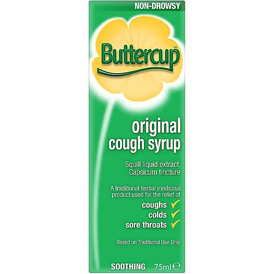 Buttercup Cough Relief Syrup - Natural Honey Blend