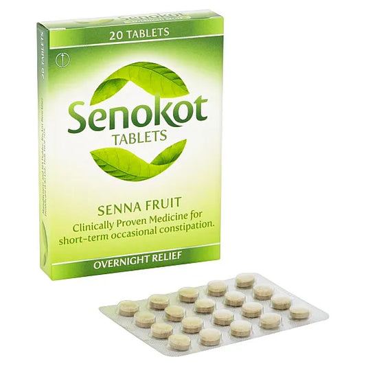 Senokot Senna - 20 Tablets: Natural Constipation Relief