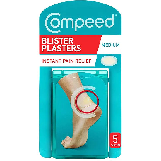 Compeed Medium Blister Plasters - Pack of 5 Hydrocolloid Plasters