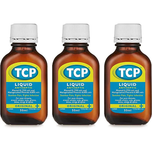 TCP Antiseptic Concentrate - Versatile Solution for Skin and Throat Issues