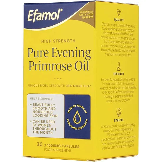 Efamol Pure Evening Primrose Oil 500mg - 90 Capsules