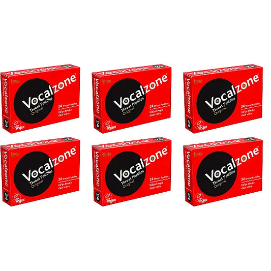 Vocalzone Original - Soothing Throat Pastilles - Pack of 24