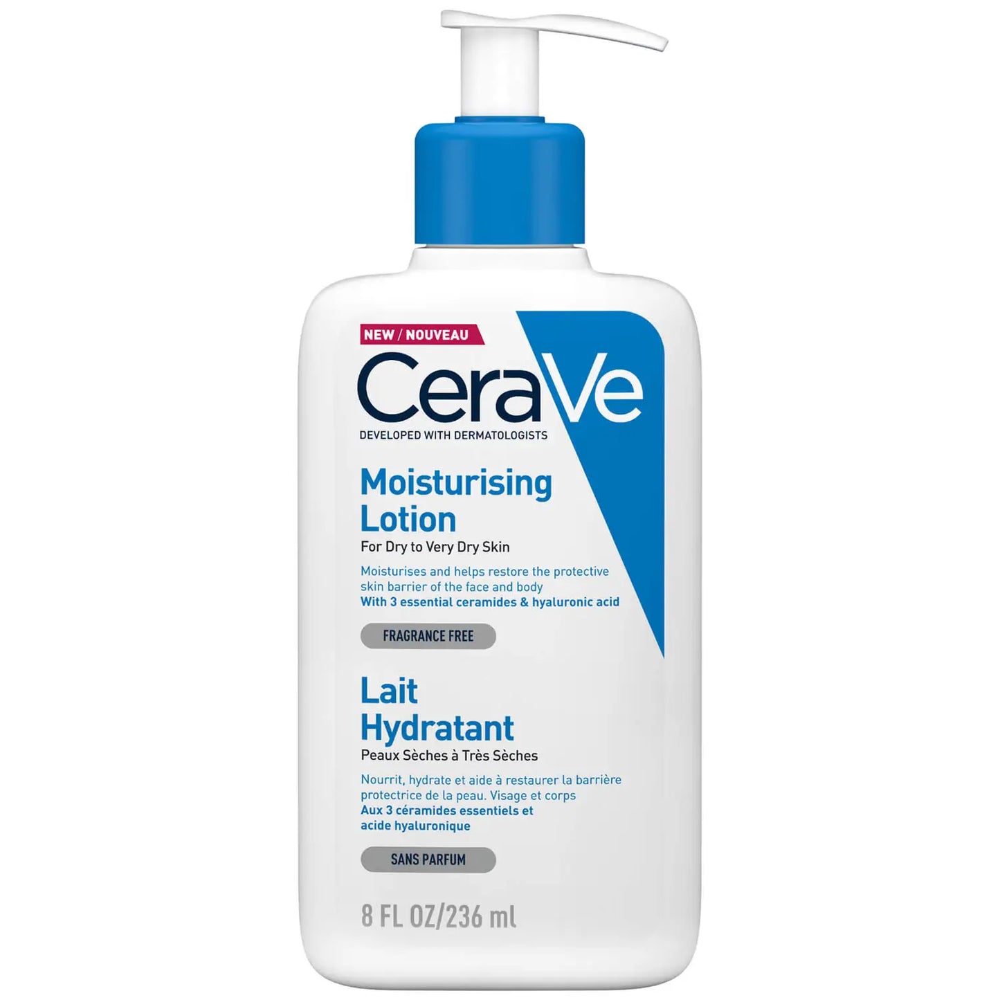 CeraVe Moisture-Rich Lotion - For Dry to Very Dry Skin - 236ml