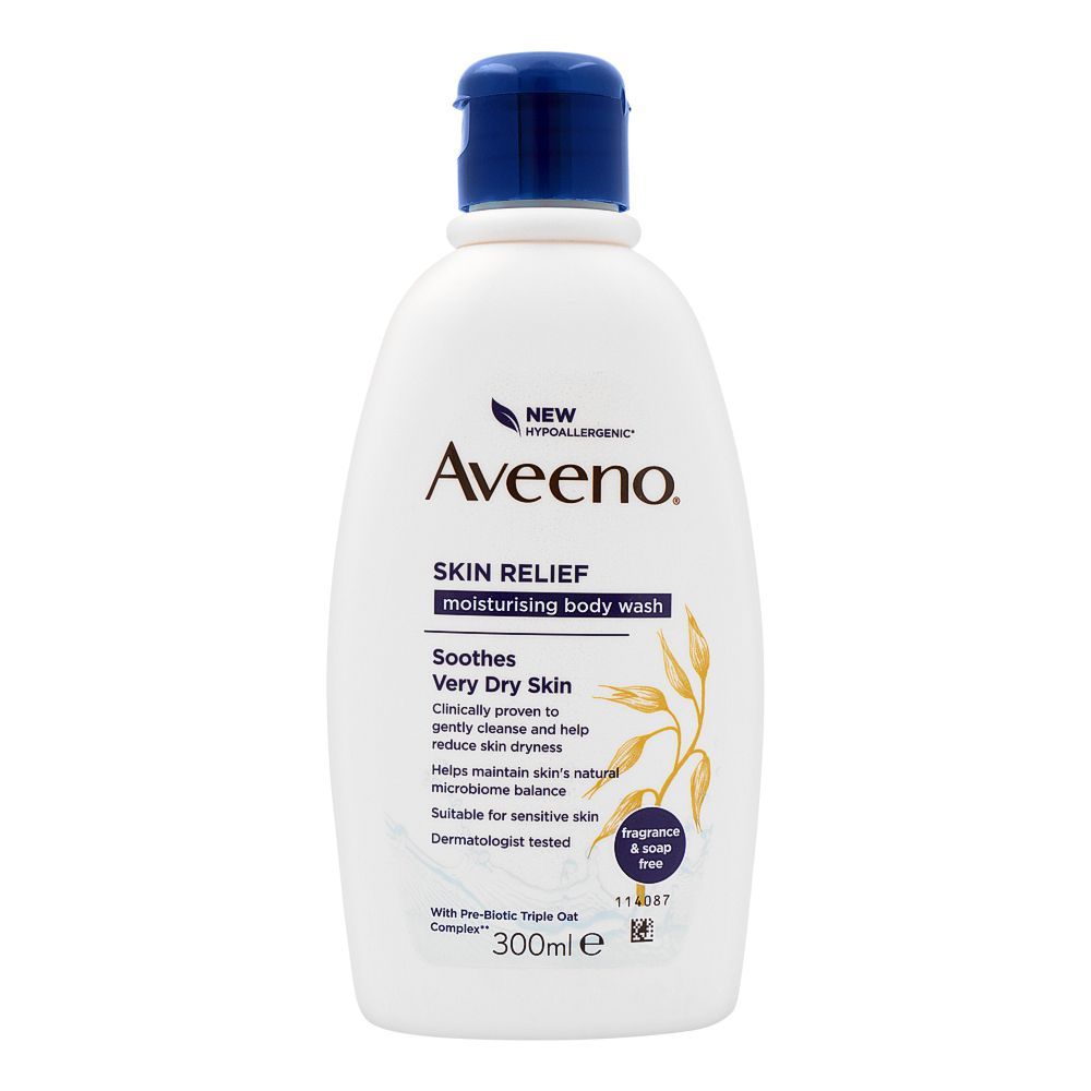 Soothing Aveeno Body Wash for Dry & Sensitive Skin