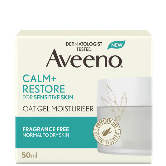 Aveeno Calm & Restore Oat Gel Moisturiser - 50ml