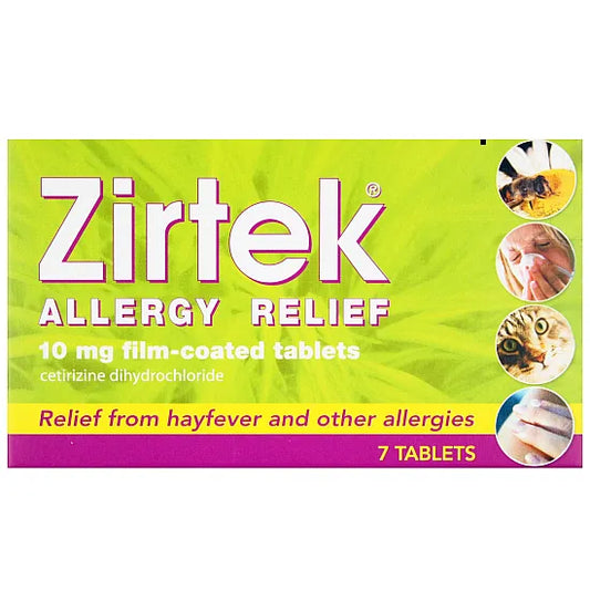 Allergy Relief Tablets - Pack of 7