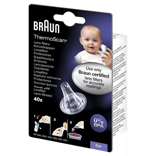 Braun ThermoScan Disposable Lens Filters - Pack of 40