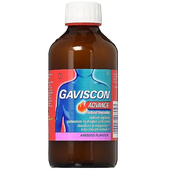 Gaviscon Advance Aniseed Flavored Antacid - 150ml