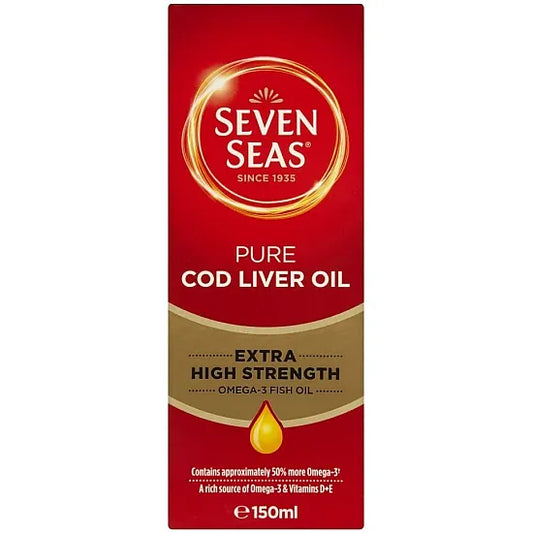 Seven Seas Maximum Strength Cod Liver Oil - 150ml