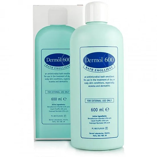 Dermol 600 Bath Emollient - 600ml