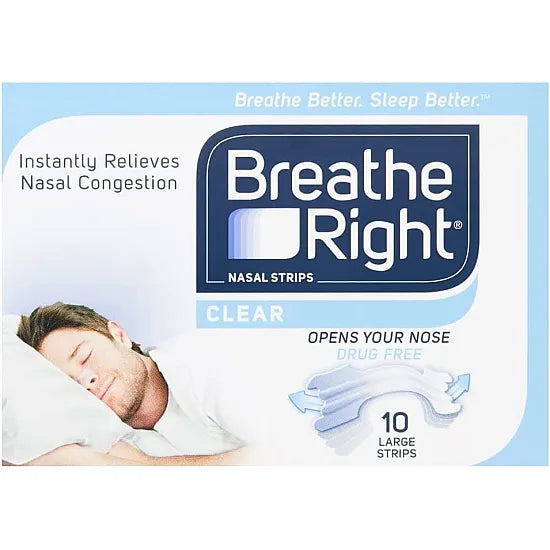 Nasal Strips for Clear Breathing and Snoring Relief