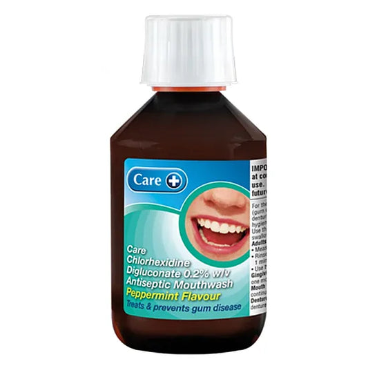 Chlorhexidine Peppermint Antiseptic Mouthwash - 300ml