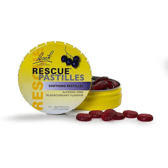 Bach Rescue Pastilles Blackcurrant - 50g