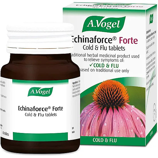 A.Vogel Echinaforce Forte Cold & Flu Relief Tablets - 40 Tablets