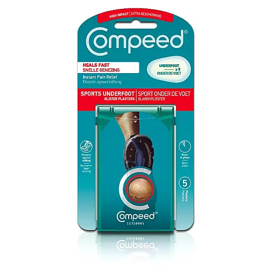 Compeed Hydrocolloid Blister Plasters for Underfoot Comfort