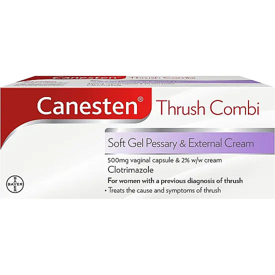 Canesten Dual-Action Thrush Relief Combo