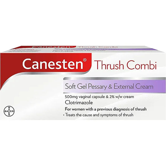 Canesten Dual-Action Thrush Relief Combo