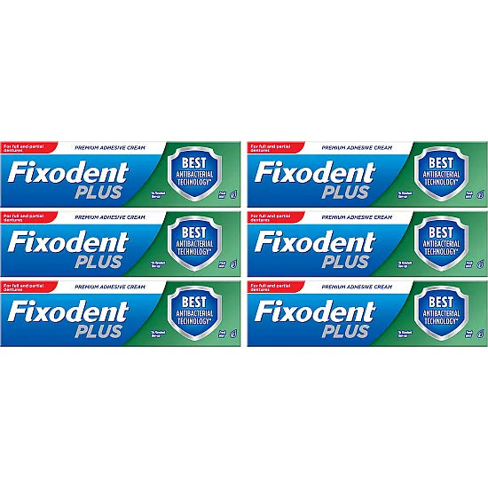 Fixodent Plus Dual Protection Denture Adhesive