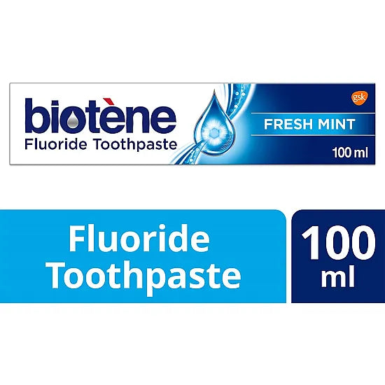 Biotene Fresh Mint Dry Mouth Toothpaste - 100ml