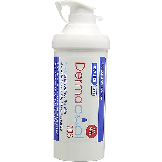 Dermacool 1% Menthol in Aqueous Cream Pump – 500g