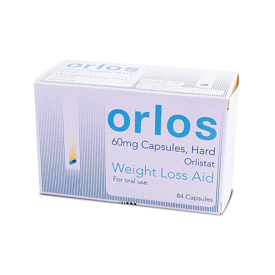 Orlos (Orlistat) Weight Loss Capsules - 84 x 60mg