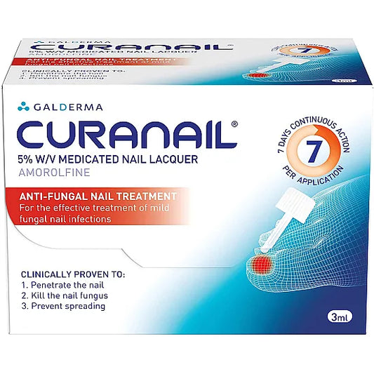 Curanail 5% Medicated Antifungal Nail Treatment - 3ml