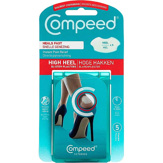 Compeed High Heel Blister Relief Plasters - Pack of 5 Hydrocolloid Plasters