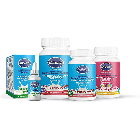 Lactose Relief Chewable Tablets - Digest Dairy with Ease