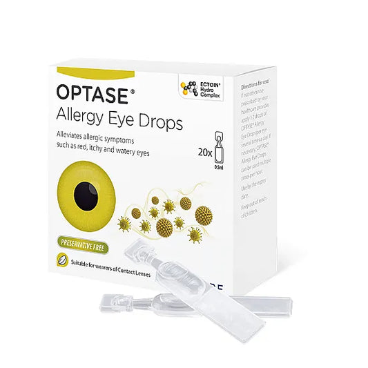 OPTASE Allergy Relief Eye Drops - 20 x 0.5ml