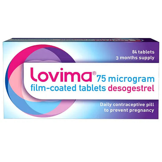 Lovima Desogestrel Mini-Pill 75mcg