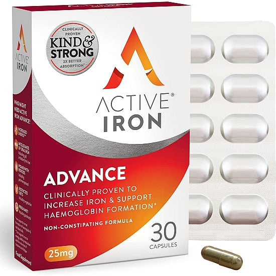 Active Iron Advance 25mg - 30 Capsules